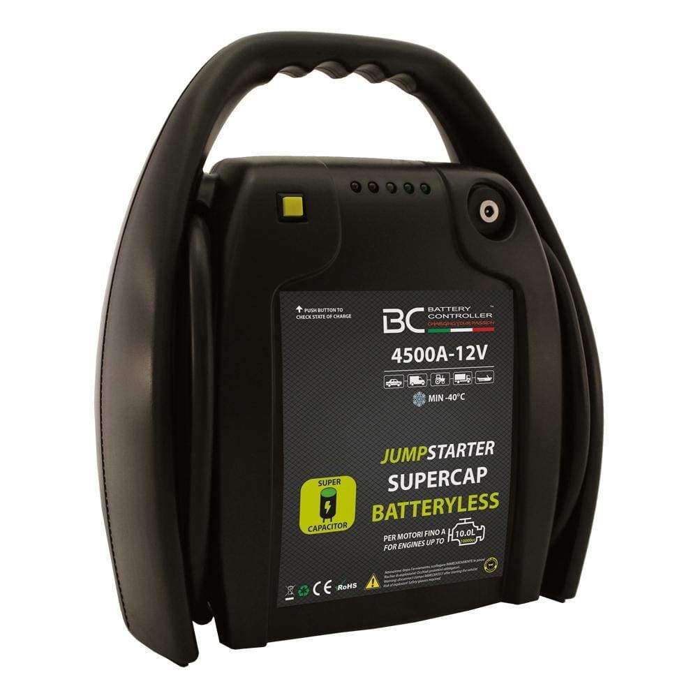 BC JUMPSTARTER SUPERCAP BATTERYLASS 4500A 12V - Battery-free booster with supercapacitors (Copy)