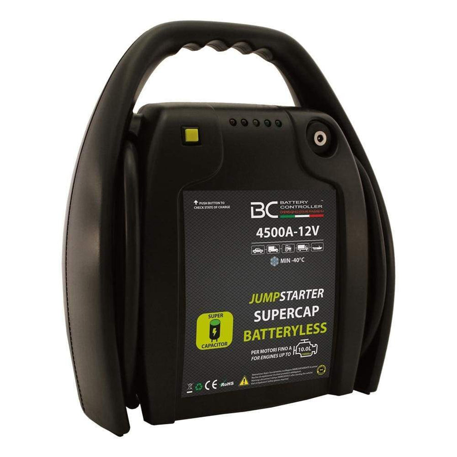 BC JUMPSTARTER SUPERCAP BATTERYLASS 4500A 12V - Battery-free booster with supercapacitors (Copy)