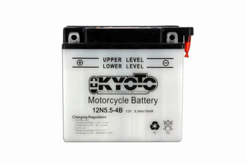 Kyoto 12n5.5-4b motorcycle battery - X6