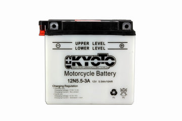 Kyoto 12n5.5-3a motorcycle battery - X6