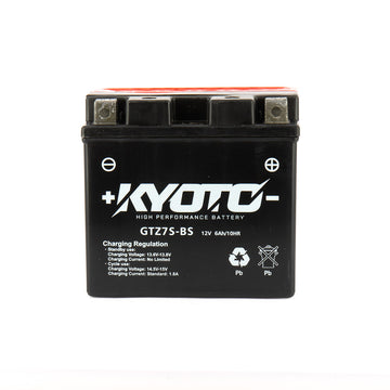 Kyoto Gtz7s-bs - X6 AGM motorcycle battery
