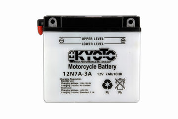 Kyoto 12n7a-3a motorcycle battery - X4