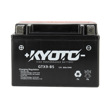 Kyoto Gtx9-bs - x4 AGM motorcycle battery