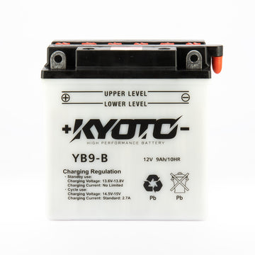 Kyoto Yb9-b motorcycle battery - x4