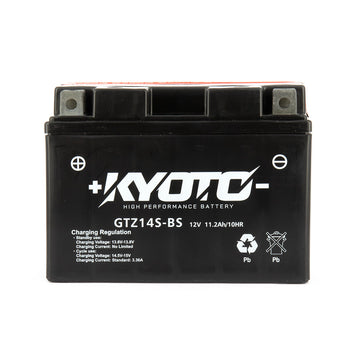 Kyoto Gtz14s-bs - X4 AGM motorcycle battery