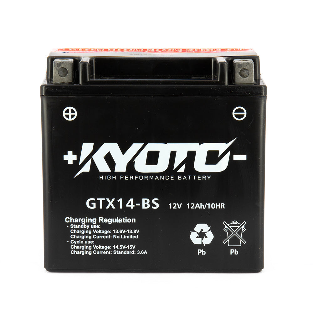 Kyoto Gtx14-bs - x4 AGM motorcycle battery