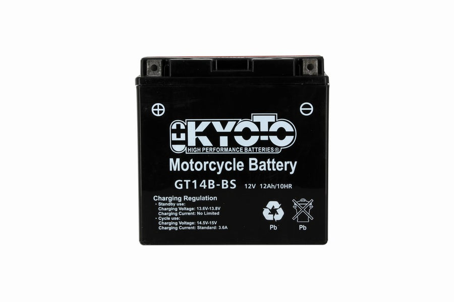 Kyoto Gt14b-bs - X4 AGM motorcycle battery