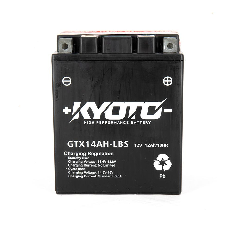 Kyoto Gtx14ah-lbs motorcycle battery - X4 AGM