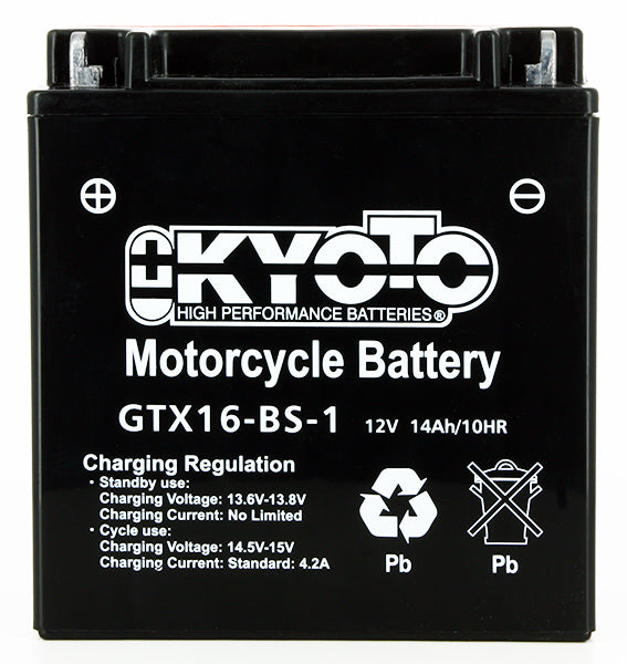 Kyoto Gtx16-bs-1 -X4 AGM motorcycle battery