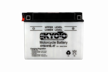 Kyoto Sy50-n18l-at motorcycle battery - X2