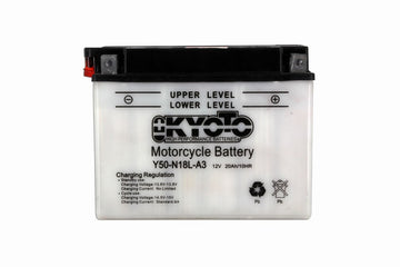 Kyoto Y50-n18l-a3 motorcycle battery - X2