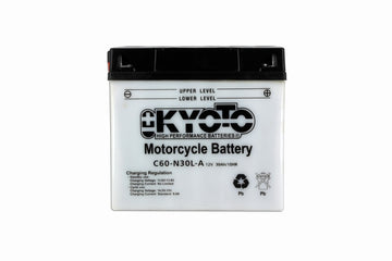 Kyoto Y60-n30l-a motorcycle battery - X2