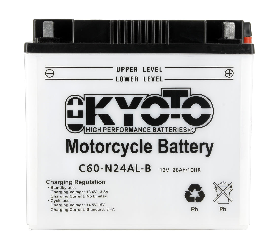 Kyoto Y60-n24al-b Motorradbatterie - X2