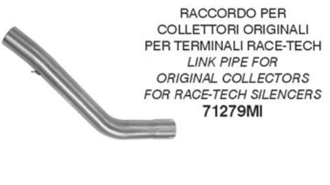 Niedriges Rohr für originale Kawasaki Z 750 Sammler von 2005-2006 - ARROW