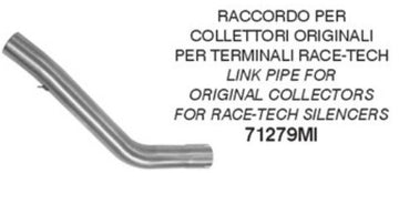 Niedriges Rohr für originale Kawasaki Z 750 Sammler von 2005-2006 - ARROW