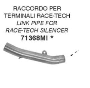 Race-Tech Slip-On Exhaust for Kawasaki Z 750 - ARROW