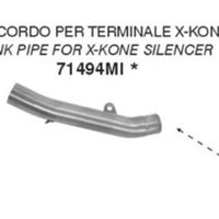 X-Kone Slip-On Exhaust for Kawasaki Z 750 - ARROW