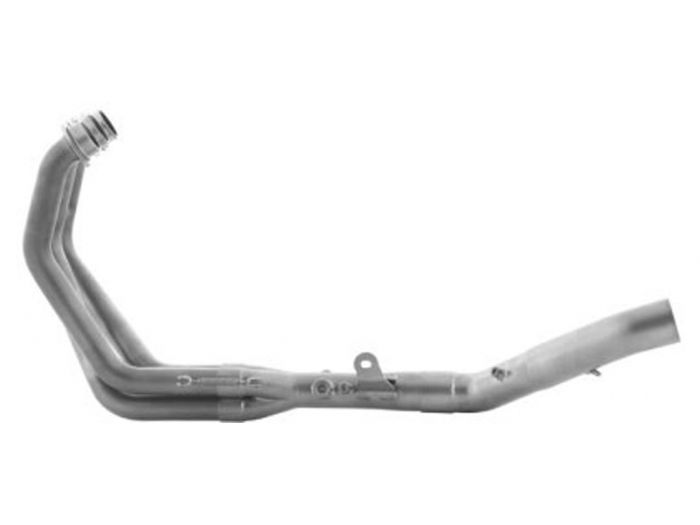 Approved catalytic converter kit for the low-slung Yamaha MT-09 from 2021 to 2023 - ARROW