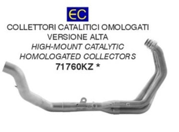 Zugelassener High-End-Katalysator-Kit für Yamaha MT-09 Works-Schalldämpfer - ARROW