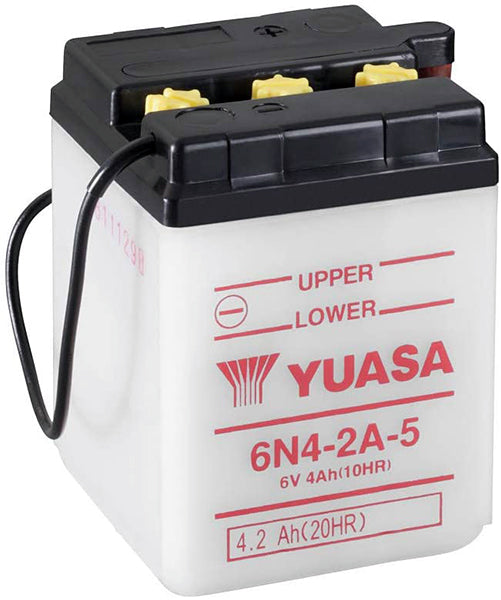 Yuasa 6n4-2a-5 motorcycle battery - X20