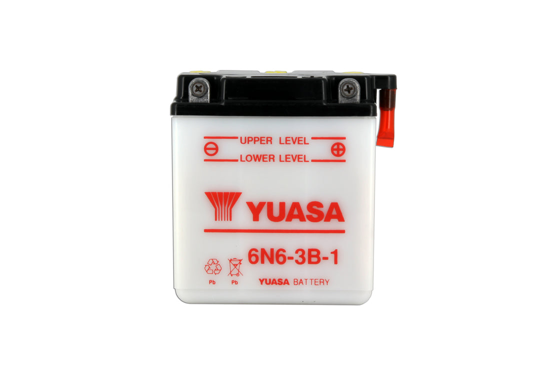 Yuasa 6n6-3b-1 motorcycle battery - X10