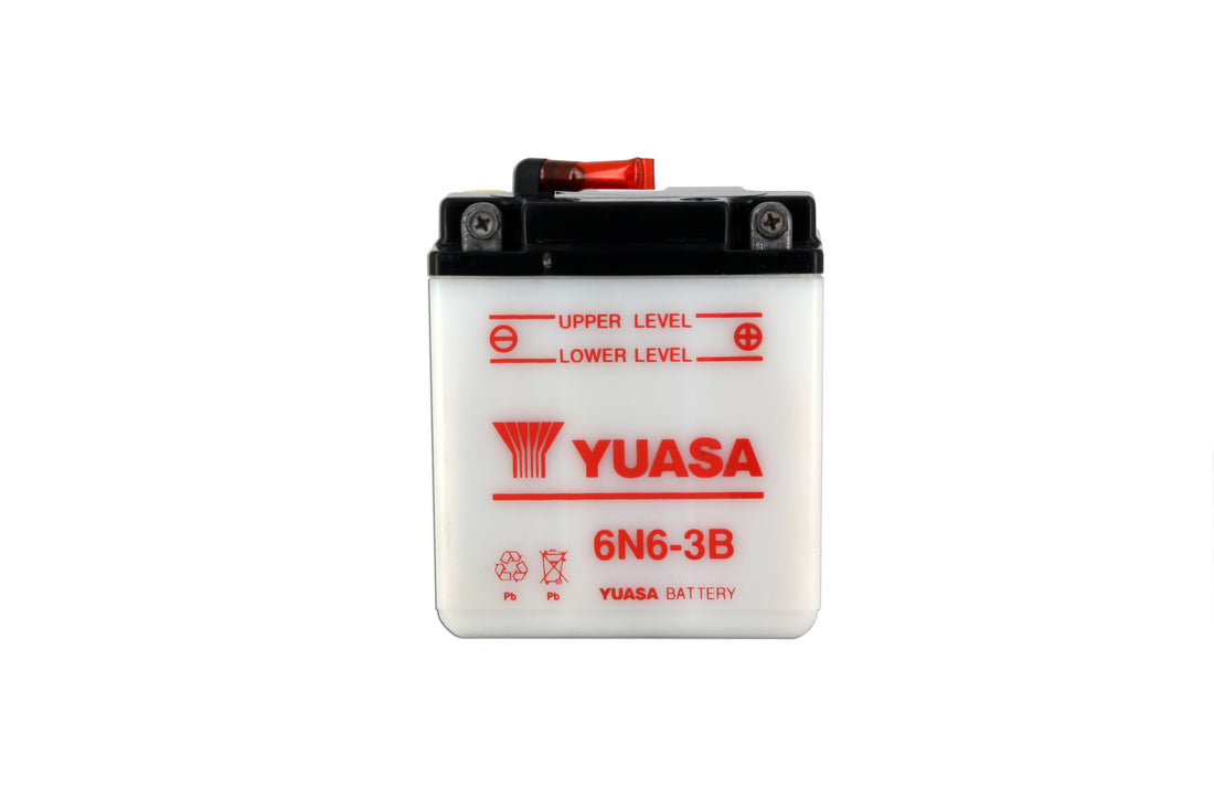 Yuasa 6n6-3b motorcycle battery - X10