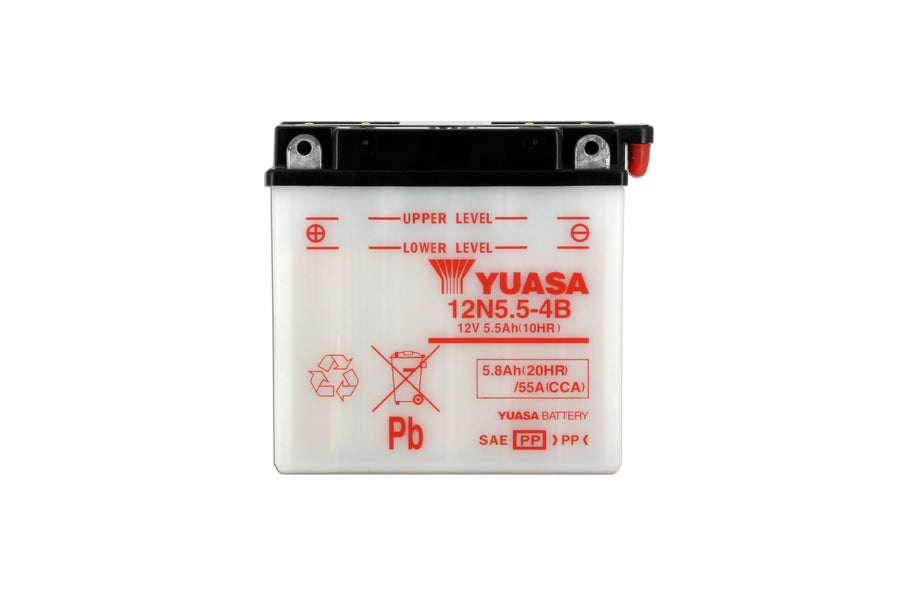 Yuasa 12n5.5-4b motorcycle battery - X5