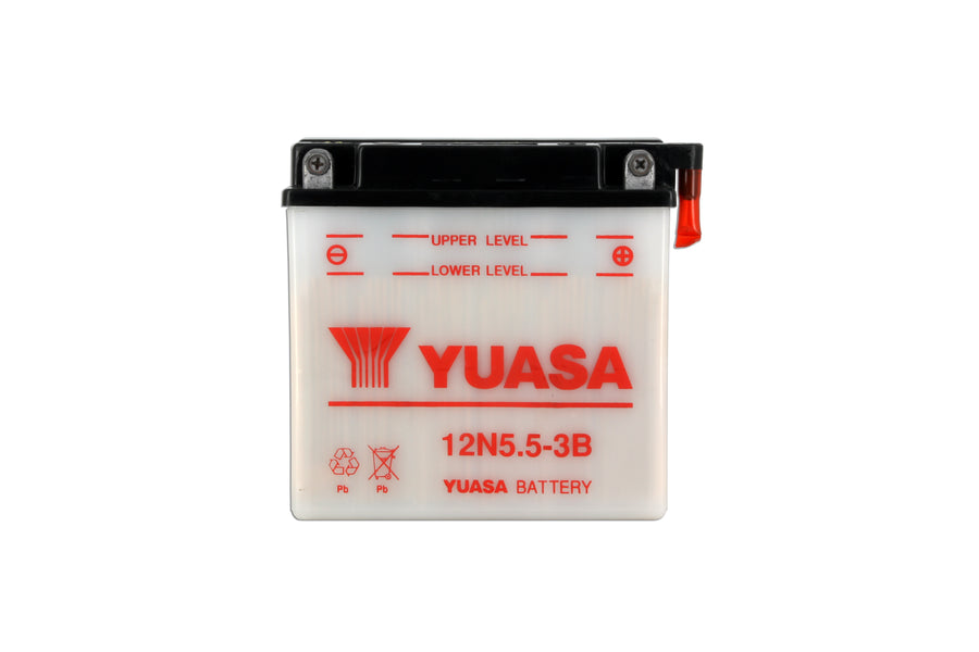 Yuasa 12n5.5-3b motorcycle battery - X10