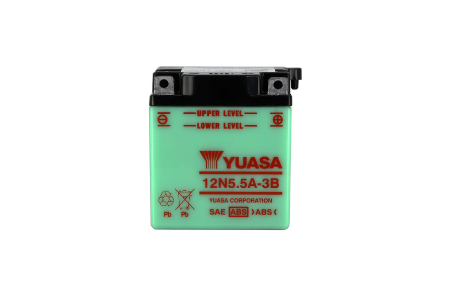 Yuasa 12n5.5a-3b motorcycle battery - X5