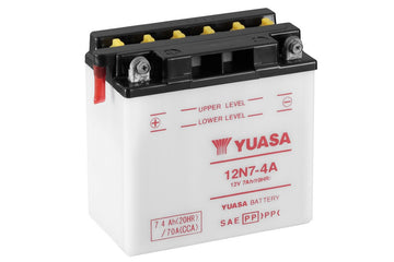 Yuasa 12n7-4a motorcycle battery - X5