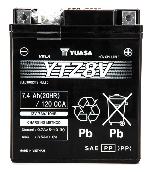 Yuasa YTZ8-V motorcycle battery