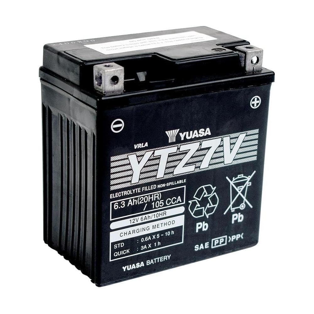 Yuasa YTZ7-V motorcycle battery - SLA AGM