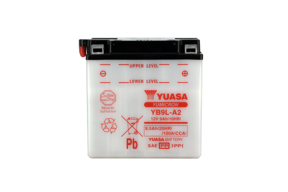 Yuasa Yb9l-a2 motorcycle battery - X5