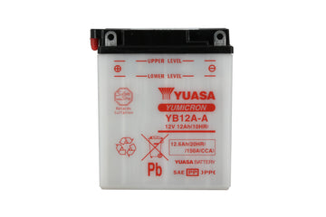 Yuasa Yb12a-a motorcycle battery - X5