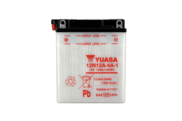 Yuasa 12n12a-4a-1 Motorcycle Battery - X5