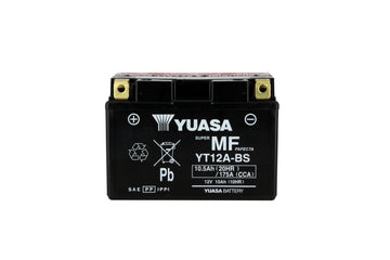 Yuasa Yt12a-bs motorcycle battery - X6