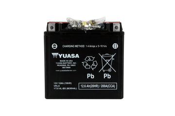 Yuasa Ytx14-lbs Motorcycle Battery - X1