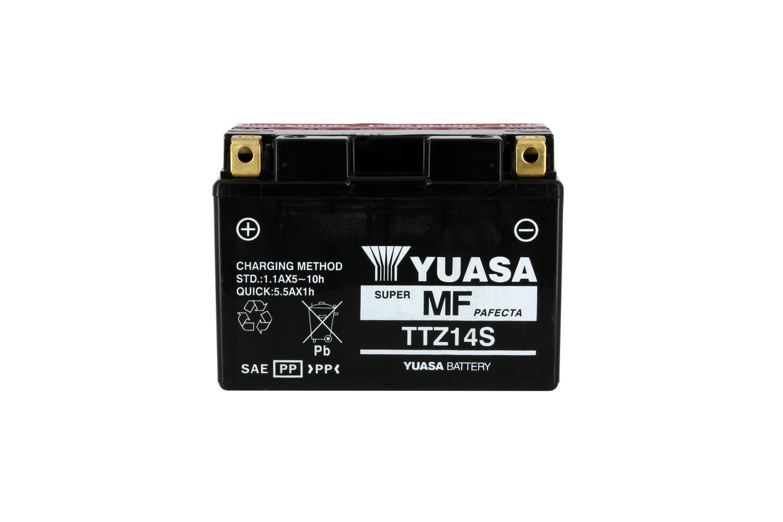 Yuasa TTZ14-S - X5 AGM Motorcycle Battery
