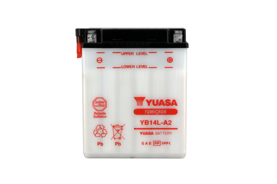 Yuasa Yb14l-a2 motorcycle battery - X5