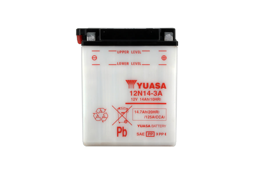 Yuasa 12n14-3a motorcycle battery - X5