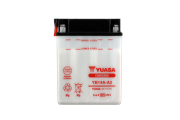 Yuasa Yb14a-a2 motorcycle battery - X5