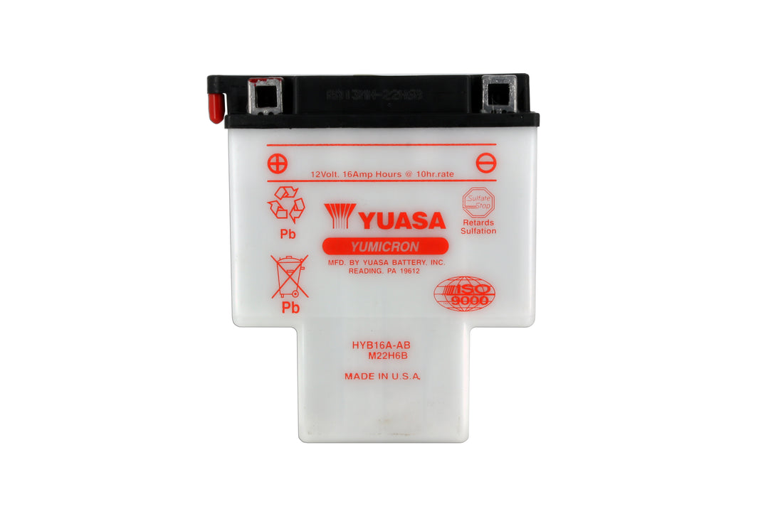 Yuasa Hyb16a-ab Motorradbatterie - X4