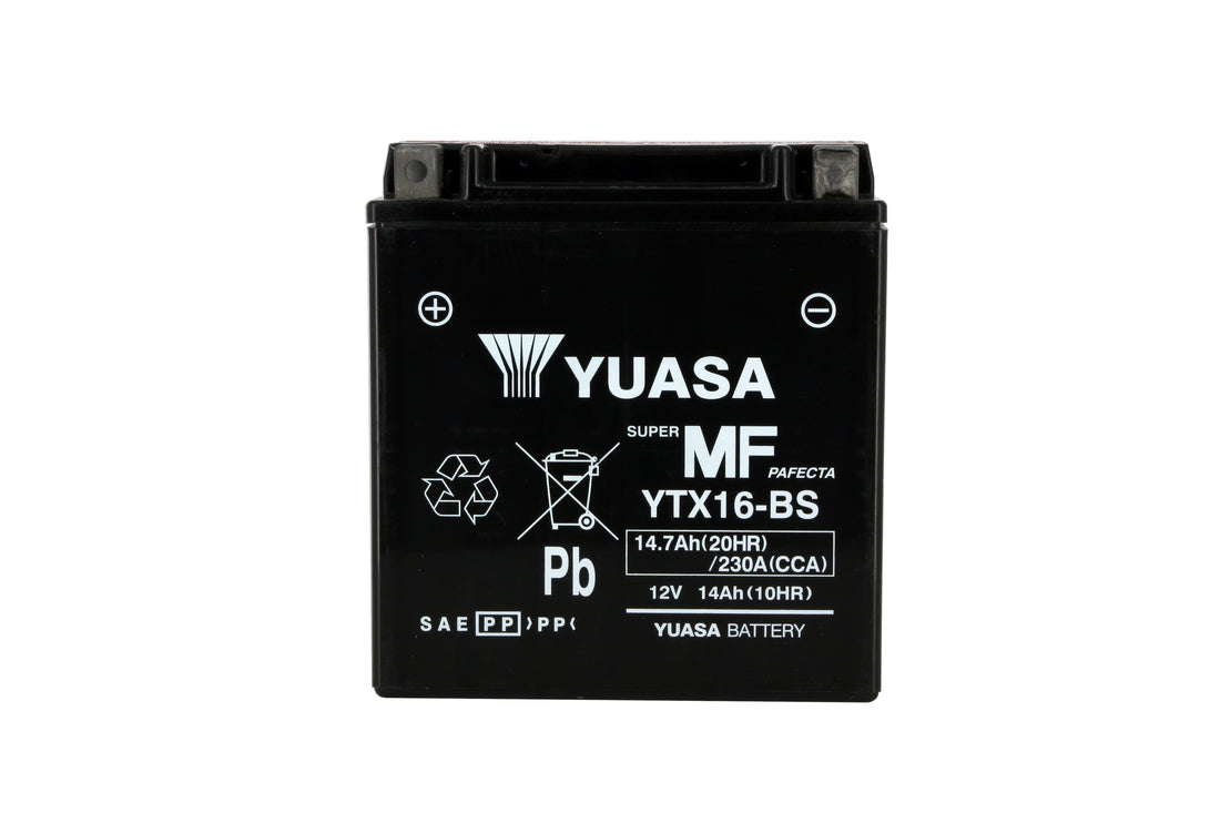 Yuasa Ytx16-bs -X3 AGM Motorradbatterie