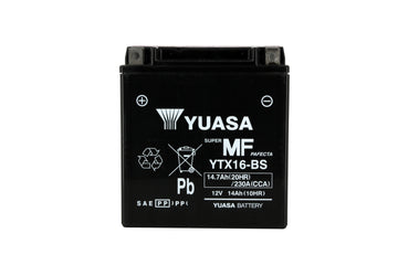 Yuasa Ytx16-bs -X3 AGM motorcycle battery