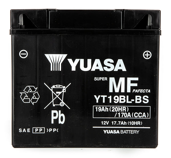 Yuasa Yt19bl-bs AGM Motorradbatterie