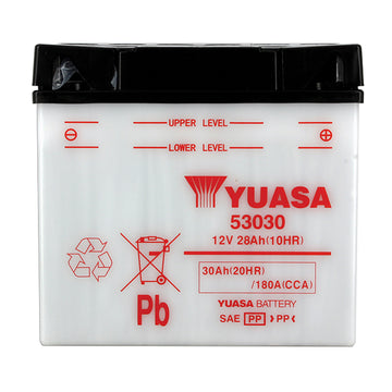 Yuasa 53030 motorcycle battery