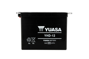 Yuasa Yhd-12 Motorcycle Battery - X1