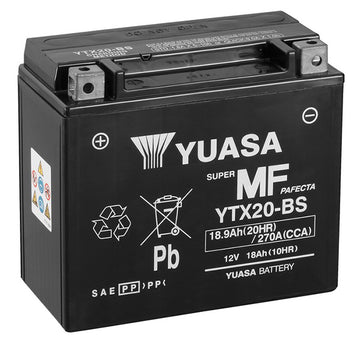 Yuasa YTX20-BS Motorcycle Battery
