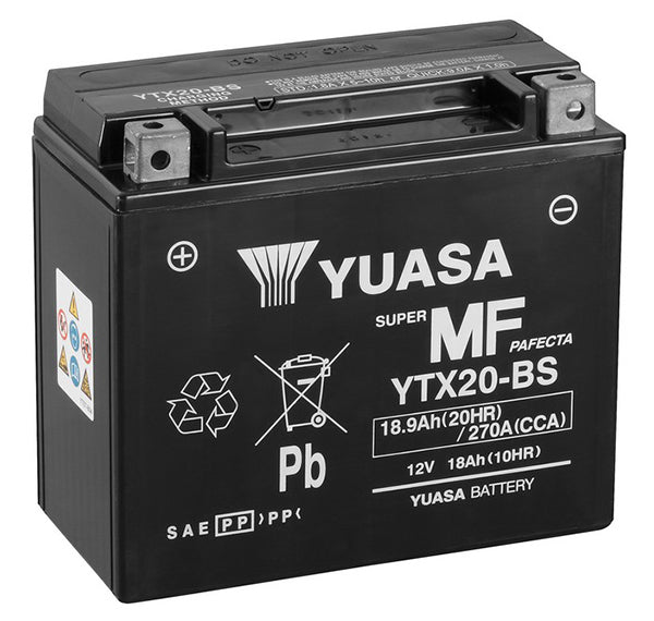 Yuasa YTX20-BS Motorradbatterie
