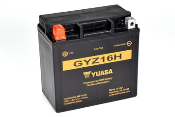 Yuasa GYZ16H motorcycle battery - Ss Entr. AGM